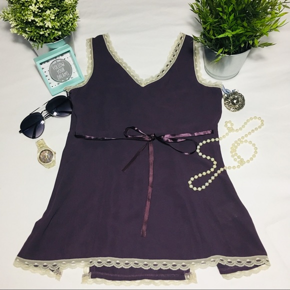 NEXT LACE TRIM TANK TOP - Picture 3 of 8